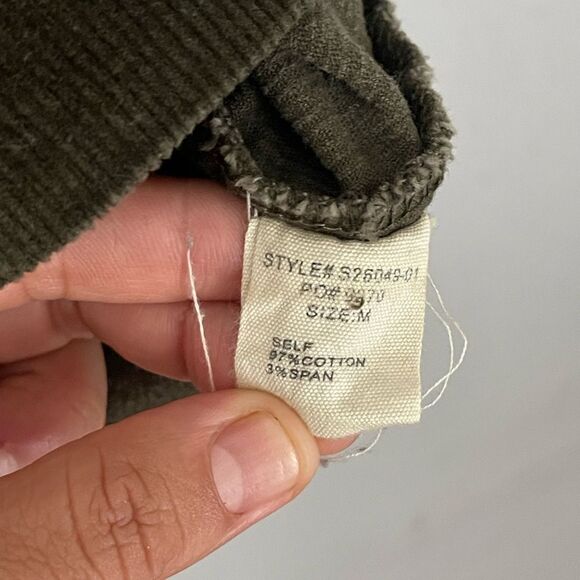 Altar’d State Corduroy Overall Dress Olive Green Size M - Picture 6 of 6